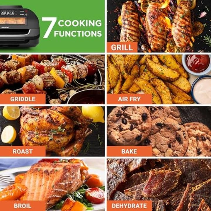 Produktbild Nutrichef Rauchfreier Grill Airfryer Kombigerät
