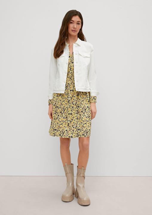 Actual product image Comma Kleid Crêpe-Kleid aus Viskose (42)