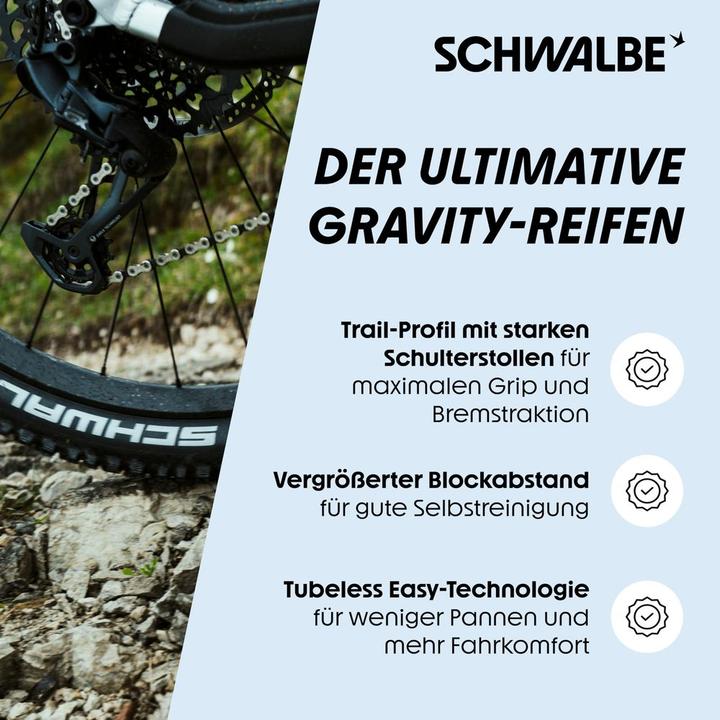 Actual product image Schwalbe Nobby Nic (29 x 2.40, 62-622)