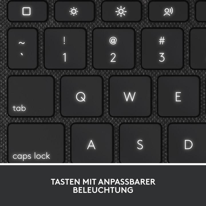 Immagine prodotto Logitech Combo Touch Per Ipad (10a Generazione) (CH, iPad 2022 (10a generazione), iPad 11)