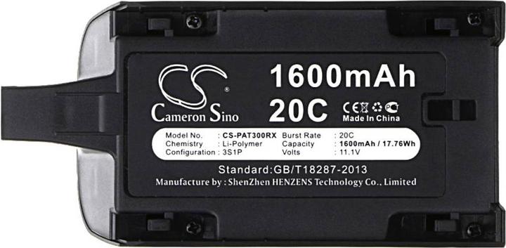 Actual product image NoName Battery for Parrot Bebop Drone 3.0 etc (11.10 V, 1600 mAh)