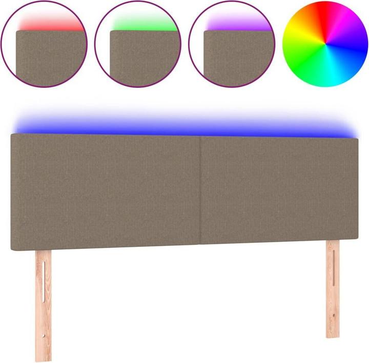 Image du produit vidaXL LED Kopfteil (144 x 5 x 88 cm)
