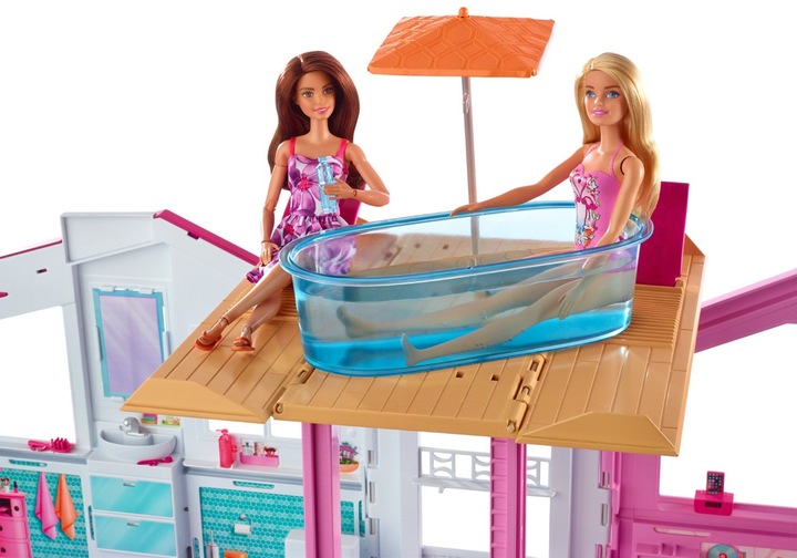 Actual product image Barbie 3 storey town house