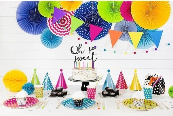 Immagine prodotto Partydeco Candele di compleanno (6 x)