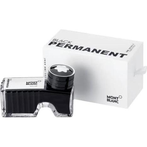 Thumbnail - Montblanc, Ersatzpatrone, Tinte 60ml 128196 schwarz, perm. (Tintenfass, Schwarz)