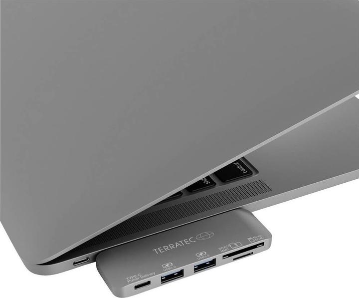 Actual product image Terratec Connect C7 CardReader (Docking port (proprietary), 3 ports)