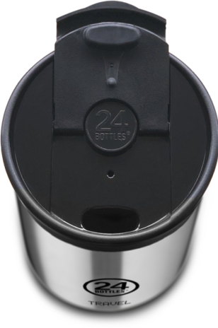 Actual product image 24 Bottles Thermo mug Travel Tumbler 0.35 l Carrara 0.35 l, white