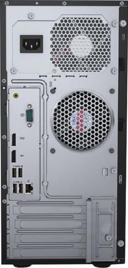 Actual product image Lenovo ThinkSystem ST50 7Y48 (Intel Xeon E-2224G, 8 GB, Tower Server)