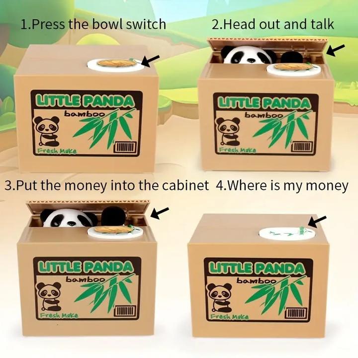 Image du produit Cbx Tirelire Panda, Tirelire (12 x 10 x 9,5 cm)