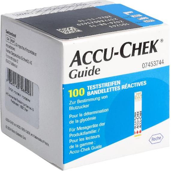 Image du produit Accu-Chek Guide Teststreifen (Bandelette réactive)