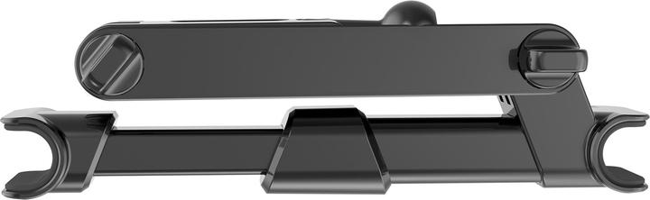 Actual product image Wozinsky Adjustable headrest holder for tablet or phone black