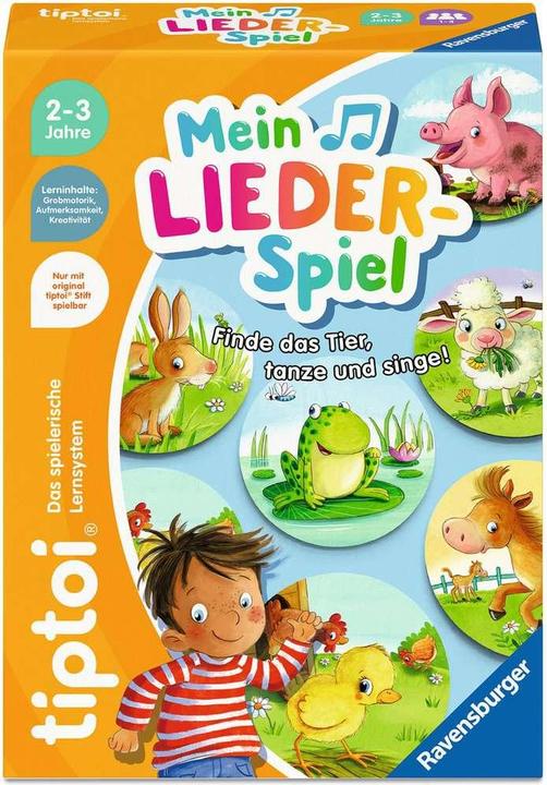 tiptoi ® Mein Lieder-Spiel (Duits, 2 - 3 Jaren)