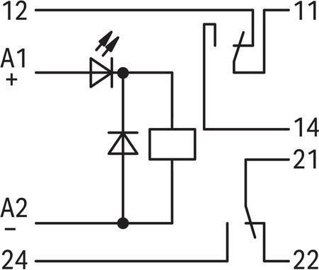 Actual product image Wago Relay module