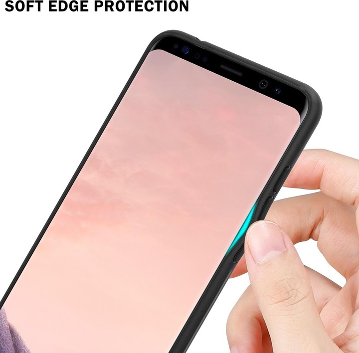 Productafbeelding Cadorabo TPU gestreepte glasplaat (Samsung Galaxy S8+)