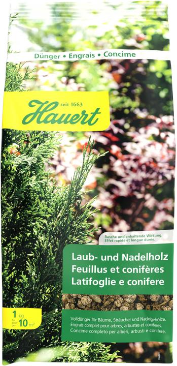Hauert Engrais pour feuillage et bois tendre (1 kg, 1 l)