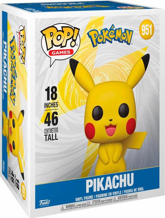 Produktbild Funko Pop! Spiele Pokemon Pikachu Mega Size