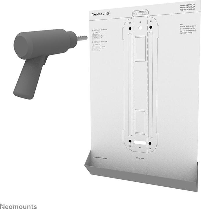Produktbild Neomounts WAH 1TFT 3Gelenke (Wand, 65", 40 kg)