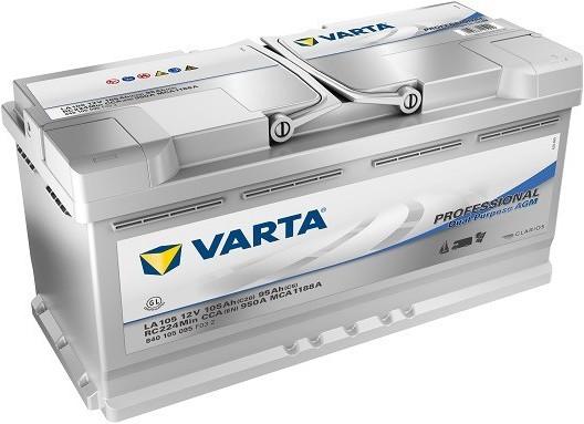 Image du produit Varta Assemblée générale professionnelle à double objectif (12 V, 105 Ah)