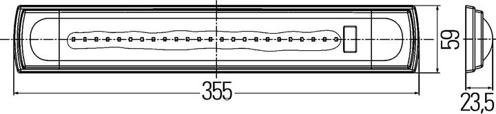 Immagine prodotto Hella Luce interna a LED per CATERPILLAR