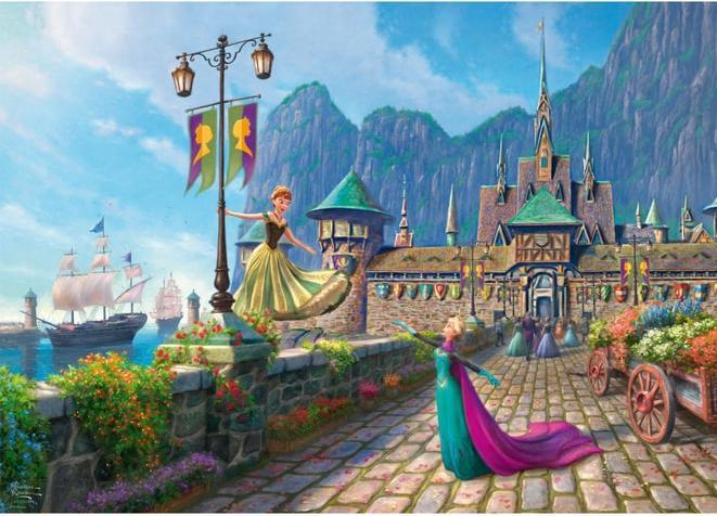 Actual product image Schmidt Spiele Disney Frozen Celebrating in Arendelle (1000 pieces)