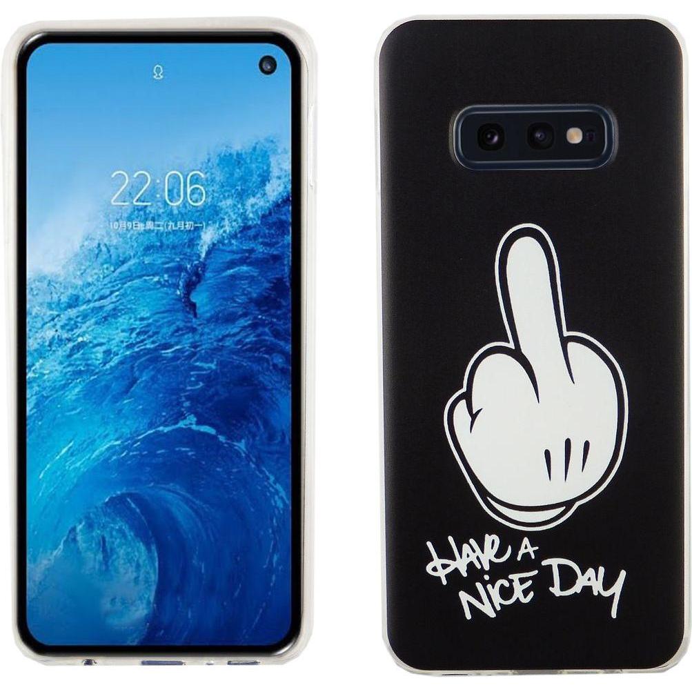 König Design Handyhülle für Samsung Galaxy S10e Schutzcase Backcover Bumper Etuis Schwarz (Samsung Galaxy S10e), Smartph...