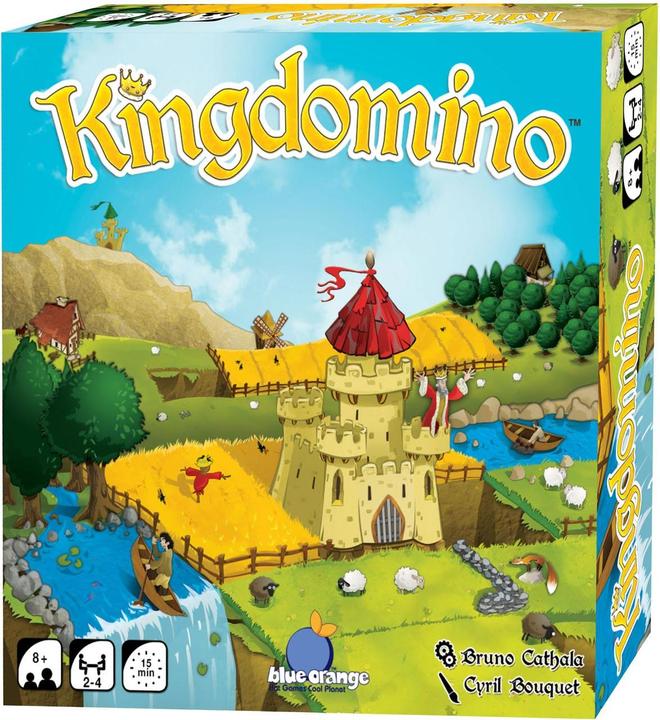 Actual product image Blue Orange Kingdomino (Dutch, English, French, German, Italian, Polish, Spanish, 2 - 4 Players)