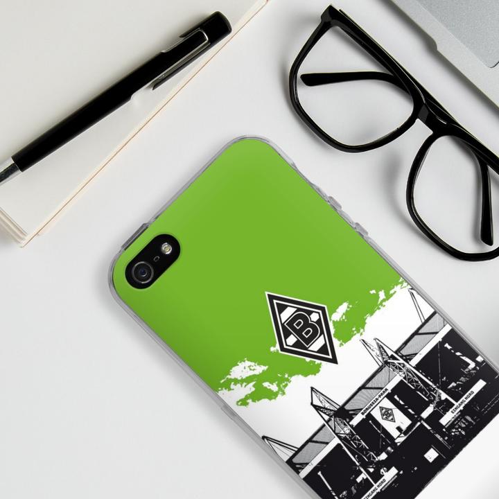 Produktbild DeinDesign Silikon Hülle für Apple iPhone 5s Handyhülle Case Smartphone Schutzhülle Borussia Mönchengladbach (Apple iPhone 5s)