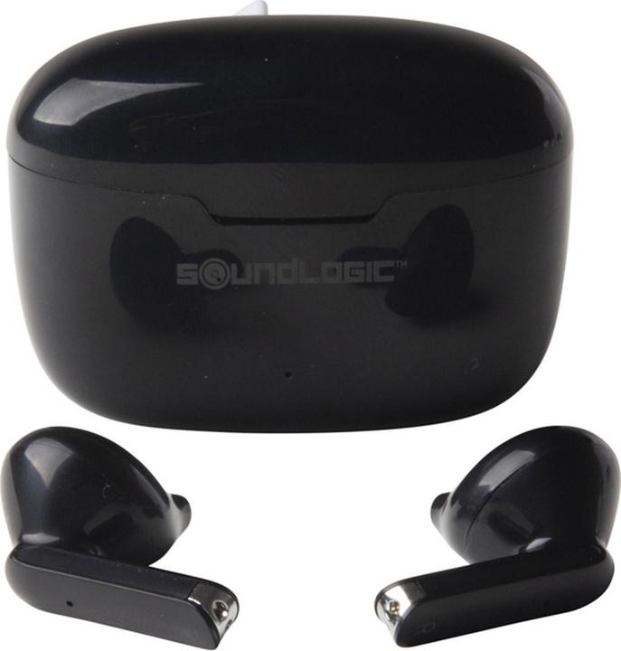 Actual product image Soundlogic touch In Ear Headphones Bluetooth® Black (NC, 3 h, Wireless)