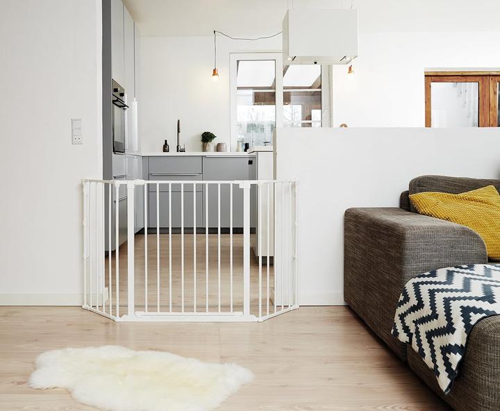 Actual product image Baby Dan Flex M configuration grille, 90 - 146 cm, white (90 cm)