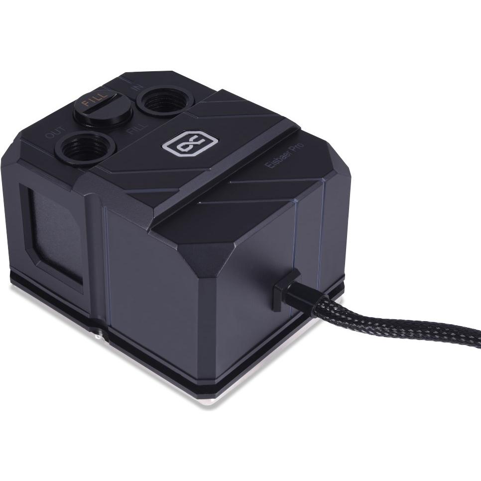 Thumbnail - Alphacool Eisbaer Pro ES 2U 80mm Quad HPE + 4x ES PWM fans (AMD TR4/sTRX4/SP3/sWRX8/Intel 3647), CPU Wasserkühler, Schwa...
