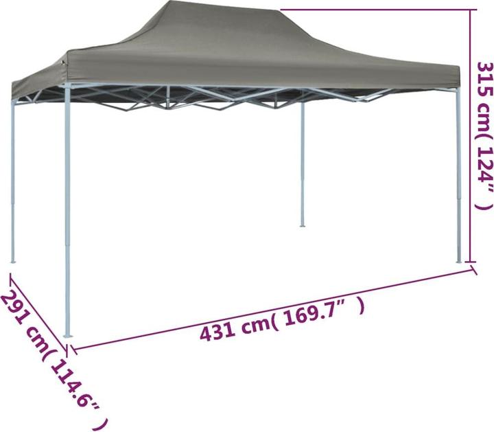 Produktbild vidaXL Audrie (440 cm, 292 cm)