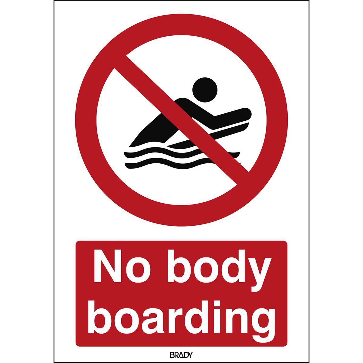 Brady, Sicherheitskennzeichnung, ISO Safety Sign - No body