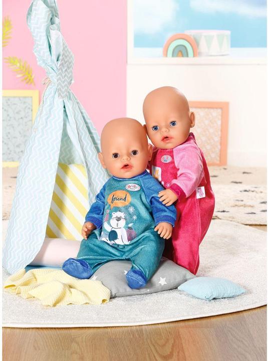 Actual product image Zapf Creation BABY born romper blue, 43cm