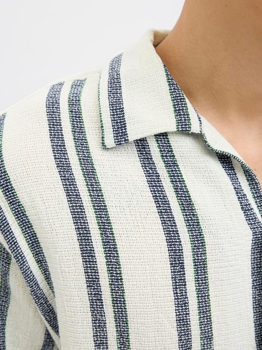 Produktbild Jack & Jones Jorcoba Stripe Resort Shirt Ss Sn (XS)