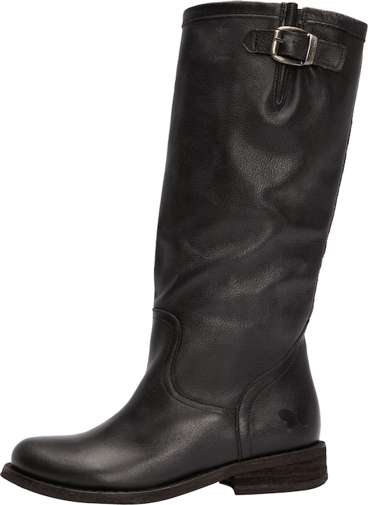 Actual product image Felmini Gredo 6922, the mid-height biker boot from, is made from smooth leather. These boots are (39)