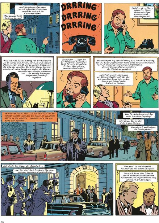 Actual product image Blake und Mortimer Bibliothek 7: Die Diamanten-Affäre (German, Edgar-Pierre Jacobs, 2025)