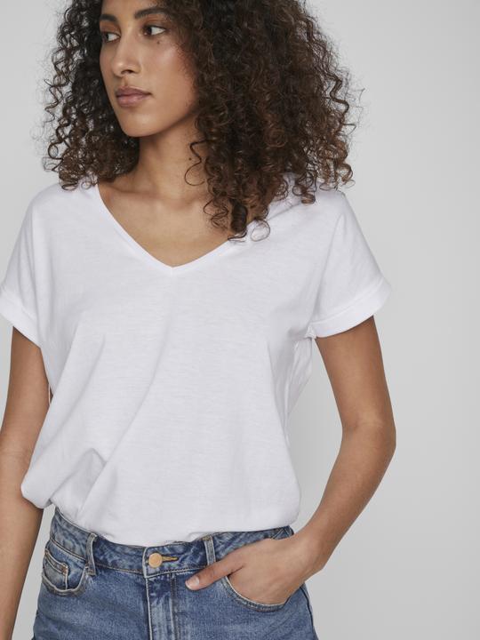 Produktbild Vila Basic-V-Ausschnitt T-Shirt (M)