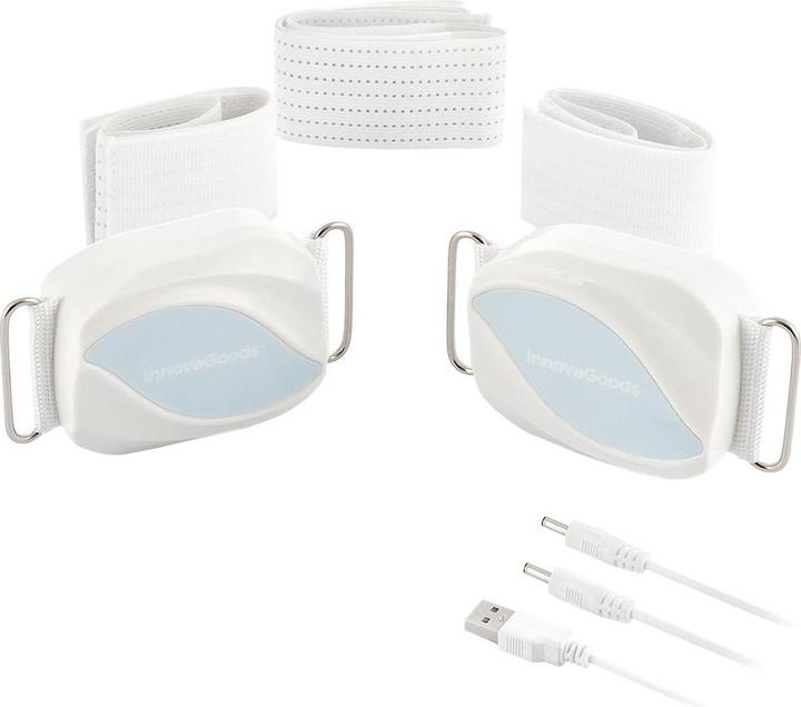 InnovaGoods Bubratt Vibrations Massage Belt White