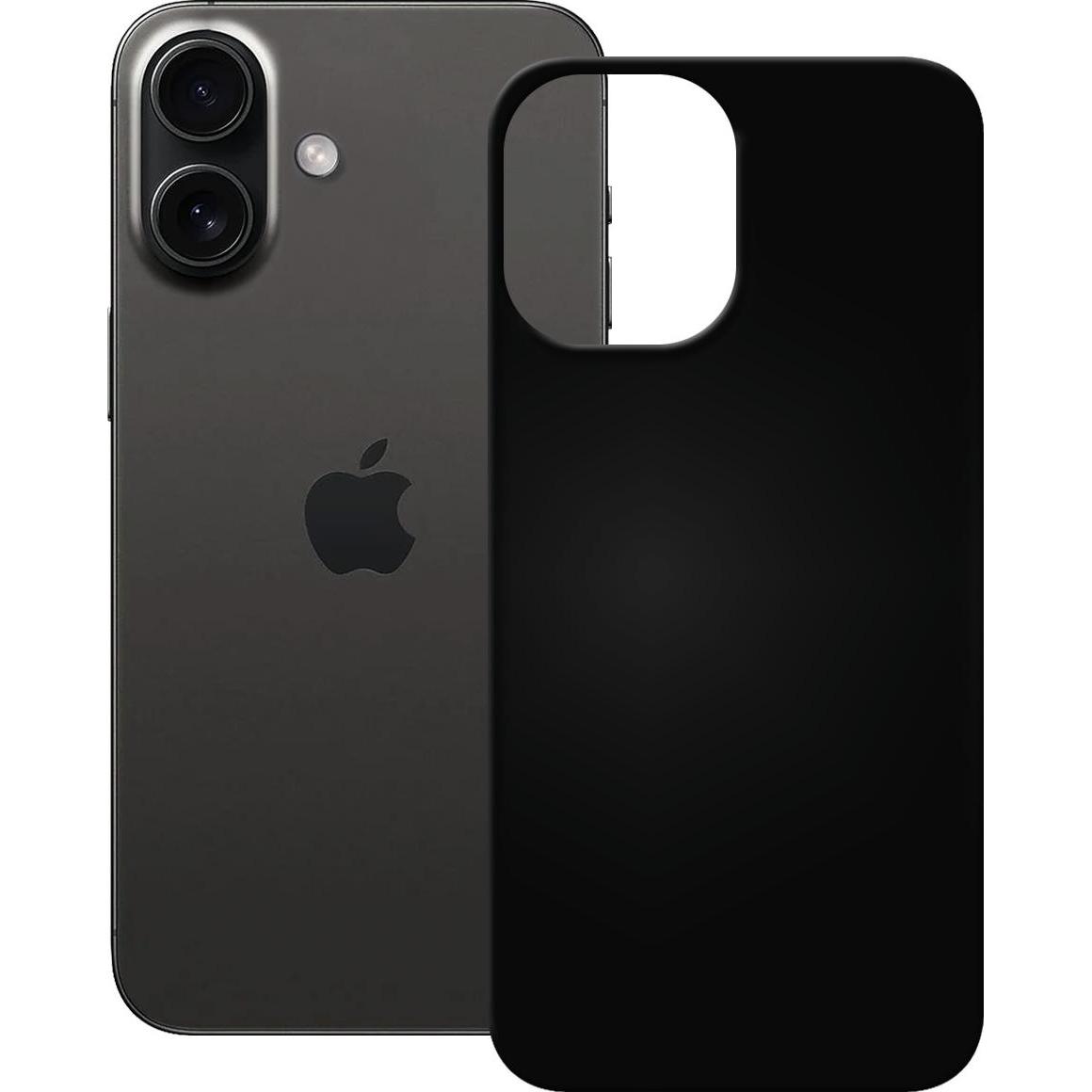 Pedea Soft TPU Case (Apple iPhone 16), Smartphone Hülle, Schwarz