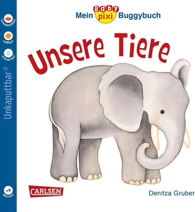 Baby Pixi 44: Mein Baby-Pixi Buggybuch: Unsere Tiere (German)