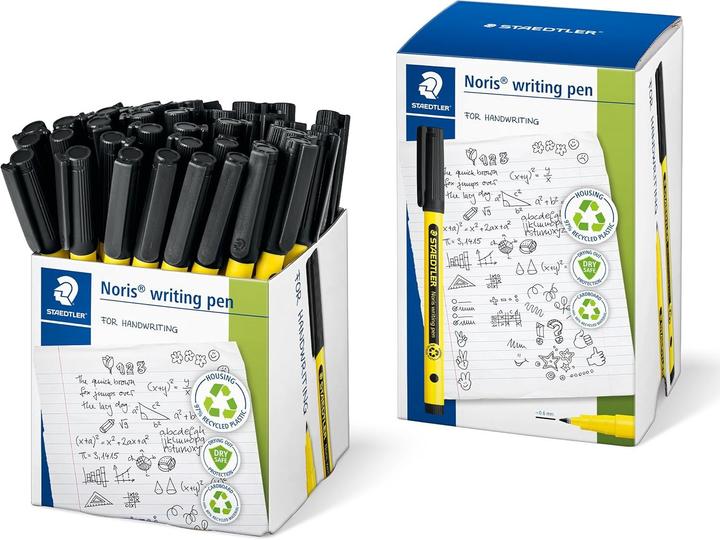 Actual product image Staedtler Noris writing pen 307 (Black, 50x)