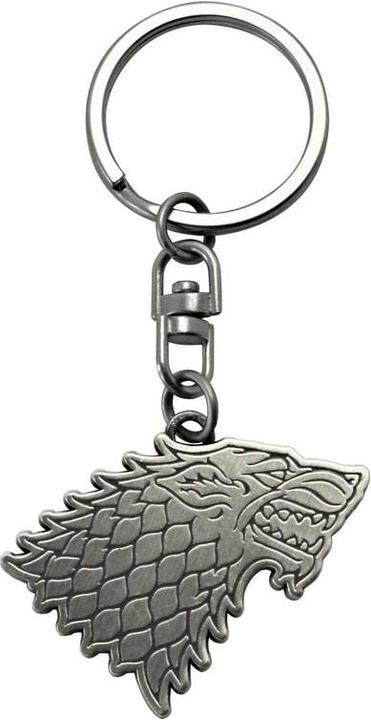 Actual product image ABYstyle GAME OF THRONES - Keychain Stark X4