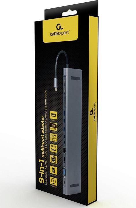 Image du produit Gembird Multiport (USB-C, 12 ports)