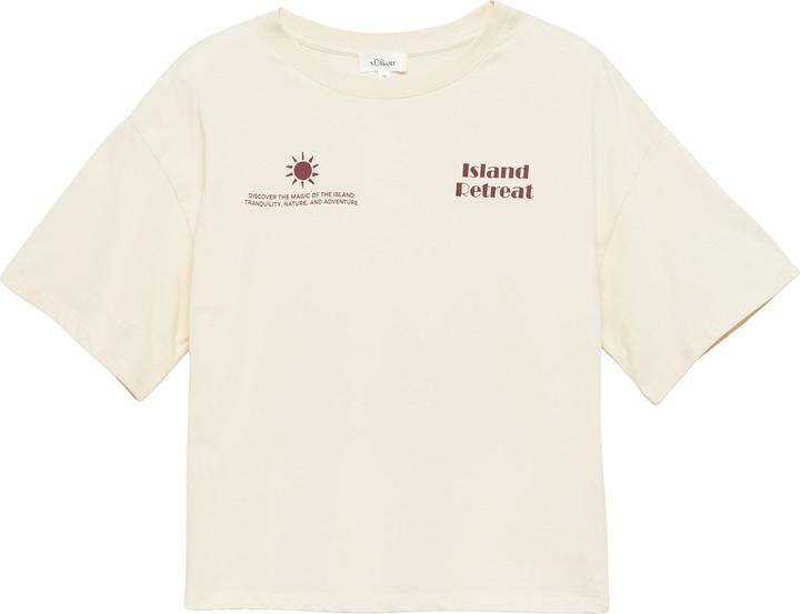 Produktbild s.Oliver Oversized Baumwoll-T-Shirt mit Print (40)