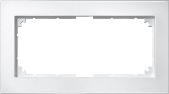 Produktbild Merten M-PLAN-Rahmen, 2fach ohne Mittelsteg, 488819