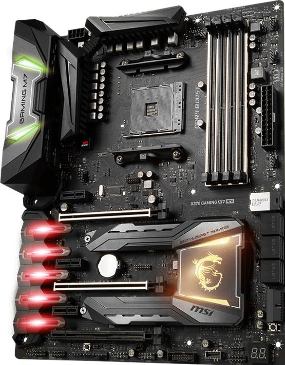 Actual product image MSI X370 Gaming M7 Ack (AM4, AMD X370, ATX)