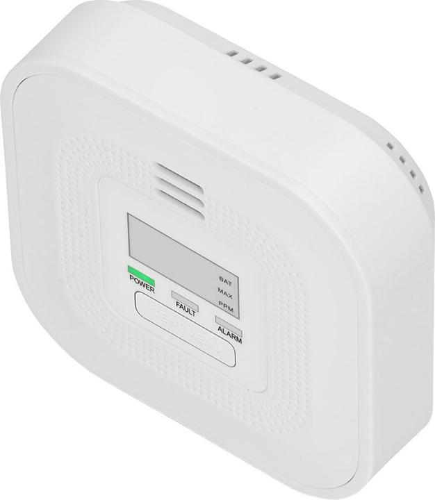 Actual product image Alecto Carbon monoxide detector COA4010 LED display, white