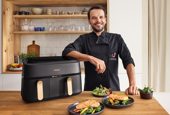 Productafbeelding Philips Airfryer Dual Basket NA352/00 (EU-stekker)