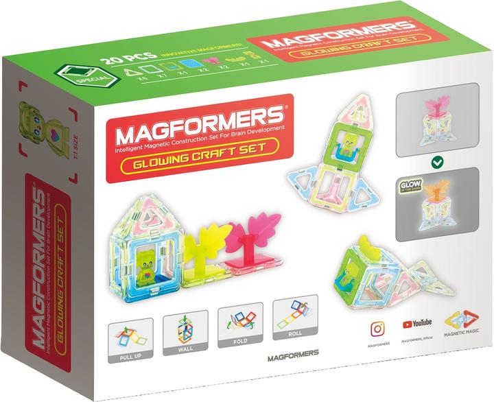 Produktbild Magformers Glowing Craft Set