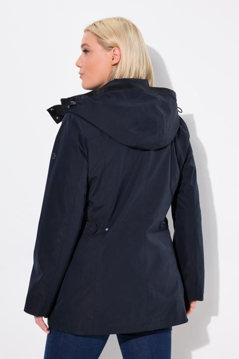 Produktbild Ulla Popken HYPRAR Funktionsjacke, wasserabweisend, Kapuze (46, 48)